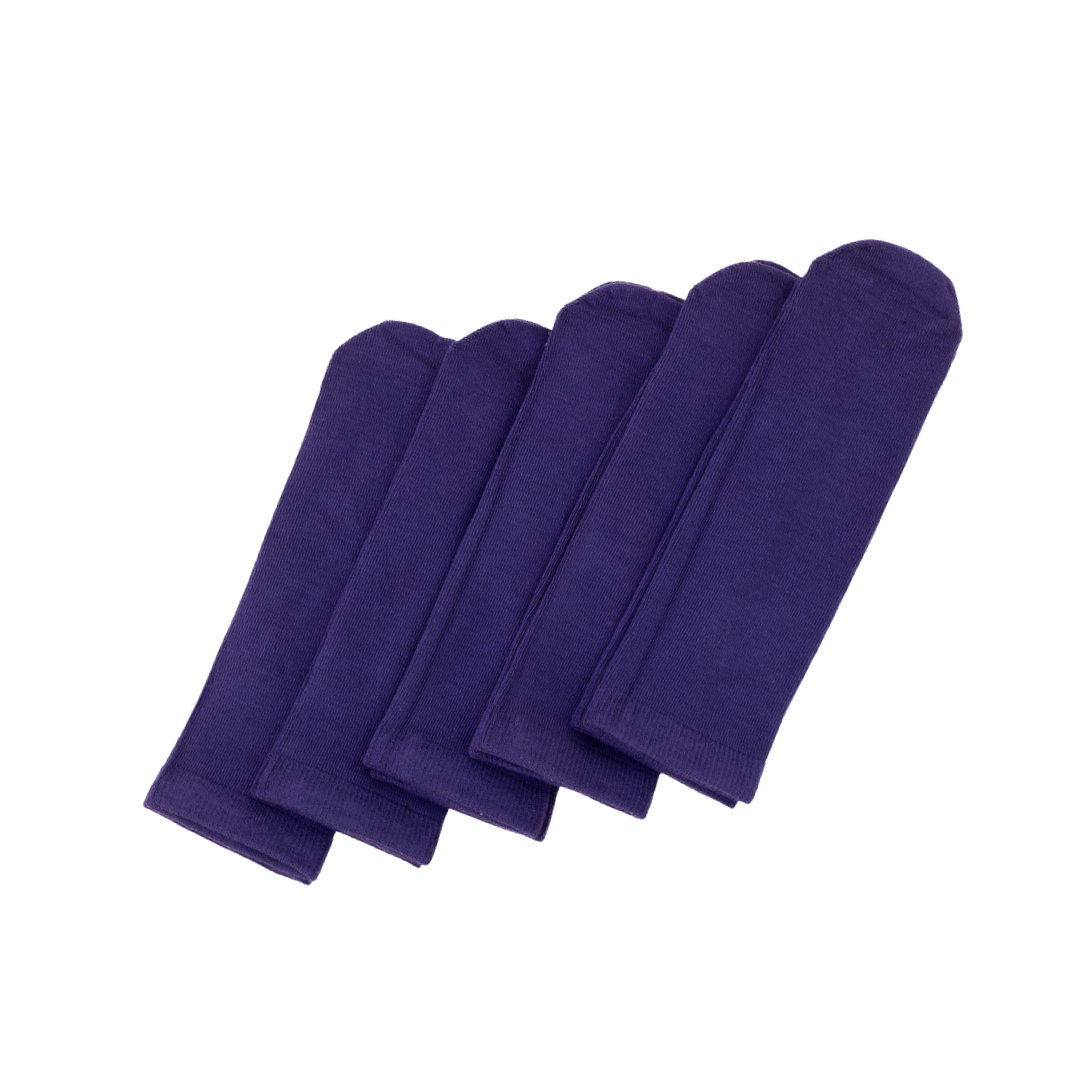 Seamless Feel Sensory Socks in Blue (Pack of 5)