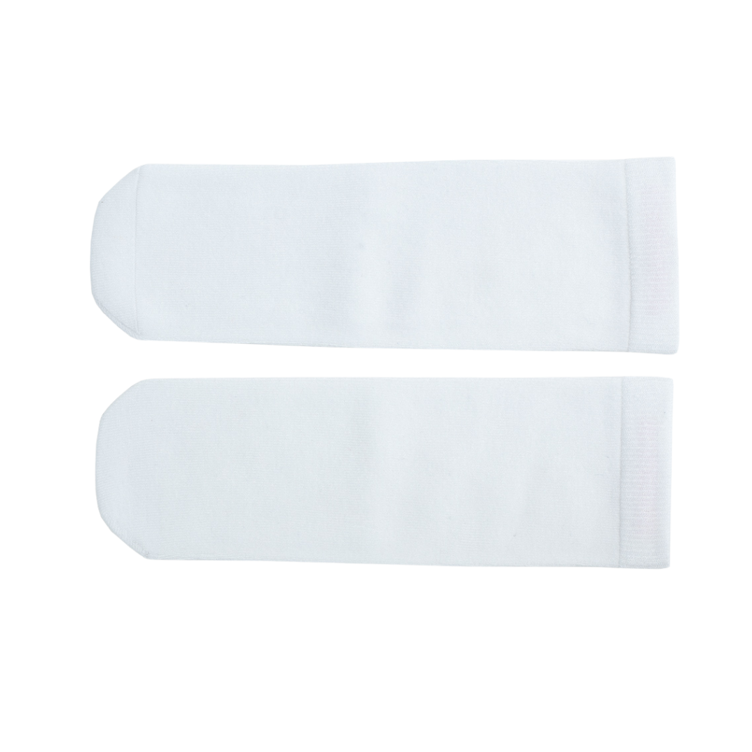 Seamless Feel Sensory Socks in White (Pack of 5)