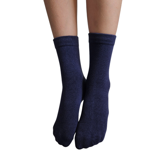 Seamless Feel Sensory Socks in Navy (Pack of 5)
