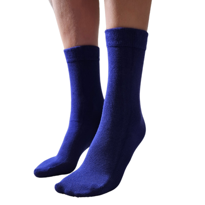 Seamless Feel Sensory Socks in Blue (Pack of 5)