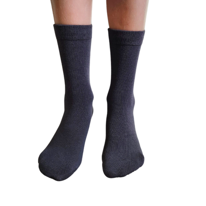 Seamless Feel Sensory Socks in Dark Grey (Pack of 5)