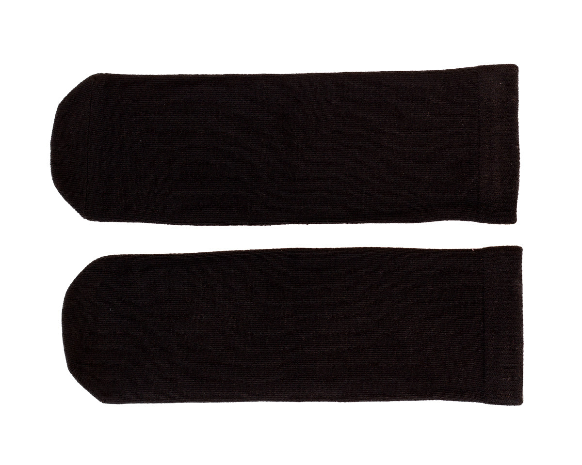 Seamless Feel Sensory Socks in Black (Pack of 5)