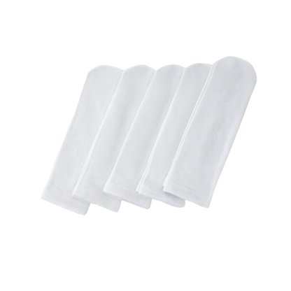 Seamless Feel Sensory Socks in White (Pack of 5)