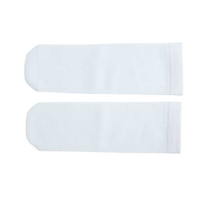 Seamless Feel Sensory Socks in White (Pack of 5)